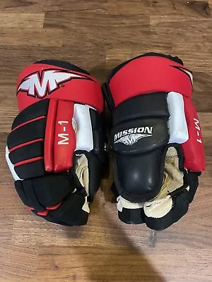 Pro Stock Team Canada Mission M1 13” Ice Hockey Gloves • $71.71