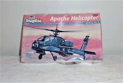 1998 Revell SnapTite Apache Helicopter Model Kit # 85-1129 - 1/72 - • $13.95
