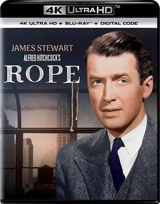 Rope [New 4K UHD Blu-ray] With Blu-Ray 4K Mastering Digital Copy Subtitled • $22.42