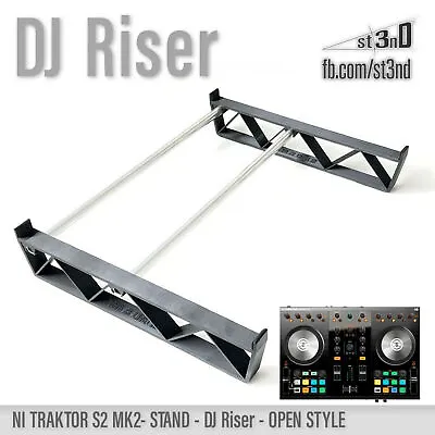 NI TRAKTOR S2 MK2 DJ Riser STAND - 3D Printed - 100% Buyer Satisfaction • $91.65
