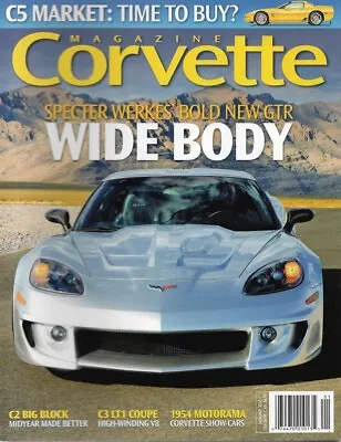 Corvette Magazine 2010 Jan - Specter Werkes Gtr Wide Body C3 Lt1 V8 '54 Show • £8.03
