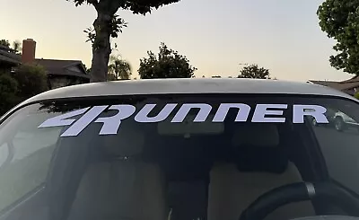 Toyota 4runner Windshields Banner Graphic Sticker Decal • $12.99