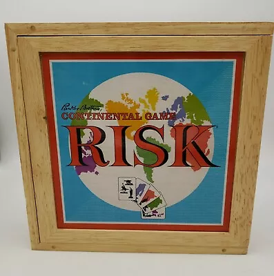 RISK Continental Game 2003 Nostalgia Game Series In Wooden Box 41631 Parker Bros • $24.95