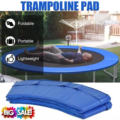 8/10/12FT Trampoline Spring Frame Pad Cover Safety Replacement Reinforced Round • $34.99