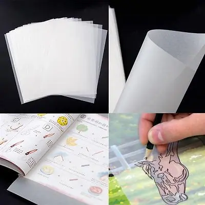 A4 Translucent Tracing Paper Craft Copying Calligraphy Artist Drawing 200 Sheet • £23.54