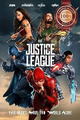 $59.95 • Buy Zack Snyder's Justice League V3 Dc Official Original Movie Print Premium Poster
