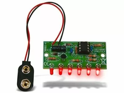 Velleman MK173 Mini 6-Led Chaser Kit (solder Version) • $12.97