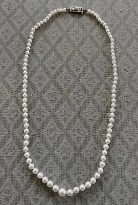 Authentic Vintage Mikimoto Pearl Necklace 18   • $399.99