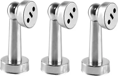 £3.99 • Buy AKORD Casting Powerful Heavy-Duty Floor/Wall Mount, Stainless-Steel, Silver, ...