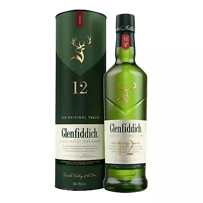 Glenfiddich 12 Year Old Single Malt Scotch Whisky 700ml • $83.99