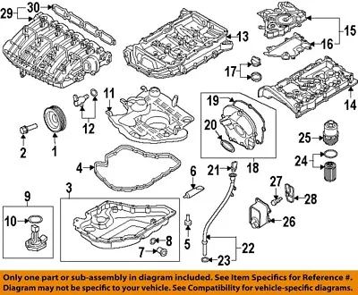 VW VOLKSWAGEN OEM 13-18 Beetle Engine Parts-Timing Cover Seal 06L103583C • $48.78