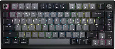 CORSAIR - K65 PLUS WIRELESS 75% RGB Mechanical Pre-Lubricated MLX Red Linear ... • $129.99