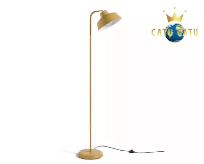 Habitat Benson Floor Lamp Mustard Standard Living Room Free Standing Light Tall • £64.91