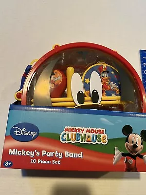 Disney Mickey Mouse Clubhouse Mickey's Party Band 10 Piece Set Music - New • $25