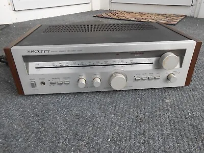 Vintage Scott 325R Solid State AM/FM Stereo Tuner Amplifier Works But Read • $39.99