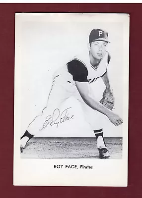 ELROY FACE 1962? Pittsburgh Pirates | 4-3/4 X 7-1/4  Photo? AUTOGRAPH/C.O.A. • $10