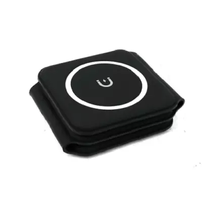 3 In 1 Foldable 15W Magnetic Wireless Charger Mat Pad • £8.86