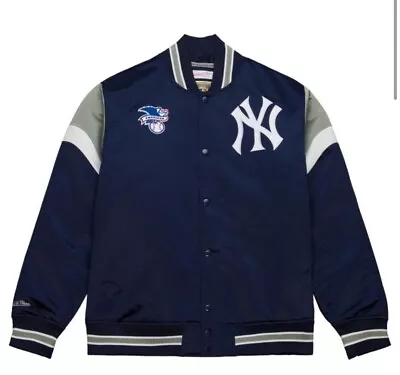 Mitchell & Ness New York Yankees Heavyweight Satin Jacket - MLB - Men’s Large L • $99