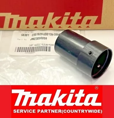 Genuine Makita Dust Nozzle For MLS100 M2300 Mitre Chop Saw - JM23000059 • £7.86