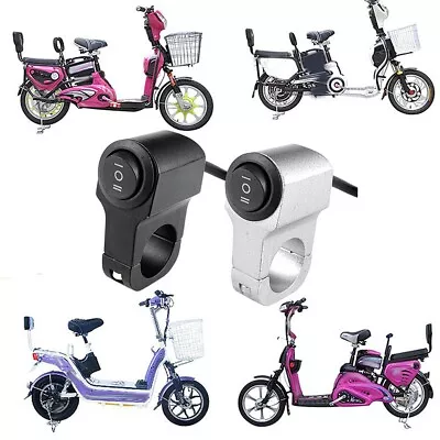 Electric Bike And Scooter 3 In 1 Handlebar Switch Light Turn Signal Horn • $19.21