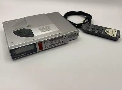 Sony Minidisc MZ-R37 With Remote - Tested • $56