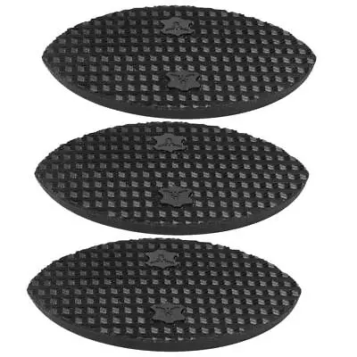 £7.32 • Buy 3 Pair Rubber Shoes Boots Nonslip Heel Plate Taps Tips Repair Pads,Black
