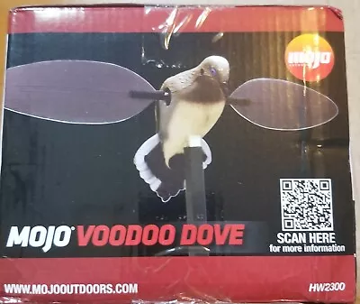 New Mojo Voodoo Motorized Dove Motion Decoy Support Pole W/Spinning Wings HW2300 • $62.99