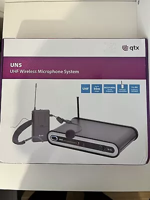 Brand New QTX UN5 Neckband Wireless Microphone System  • £45