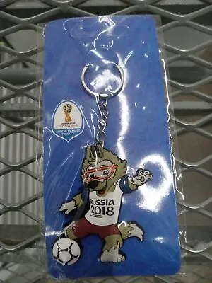 $11.60 • Buy Keychain World Cup FIFA-2018 Russia Keyring Gift Football Soccer Zabivaka Wolf