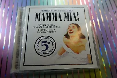 London Cast MAMMA MIA 5 Yr ANNIVERSARY SPECIAL EDITION Bonus Tracks CD New ABBA • £5.25
