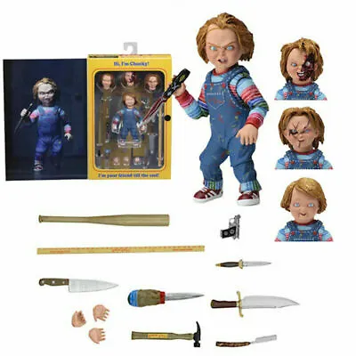 Chucky Child's Play Charles Lee Ray Good Guys Doll Kid Ko Box Action Figures Toy • $31.99