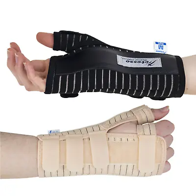 £14.99 • Buy Breathable Wrist Thumb Brace Support Dual Splint - Scaphoid Fracture Pain 