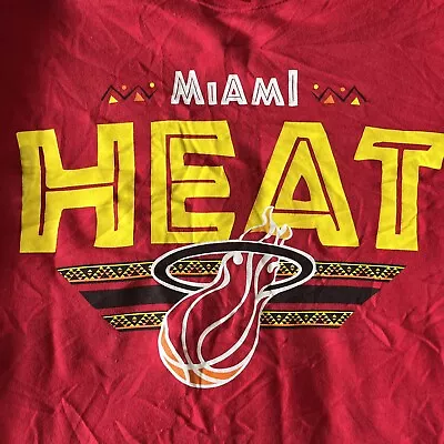 Miami Heat Nba Long Sleeve Mitchell&ness  • £24