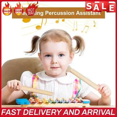 £6.34 • Buy 1 Pair Rhythm Stick Smooth Portable Wooden Drum Sticks Orff Musical Instruments
