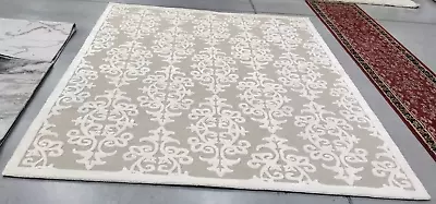 SAND / IVORY 8' X 10' Back Stain Rug Reduced Price 1172729662 BEL127B-8 • $256