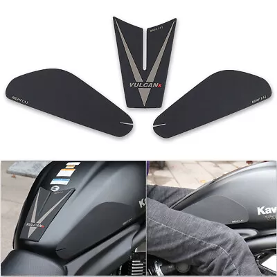 $39.99 • Buy For Kawasaki Vulcan S 650 Fuel Tank Pad Knee Side Grips Protector Rubber Cover