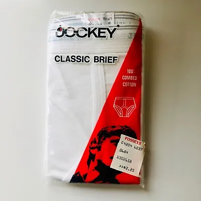 Jockey Vintage Mens Classic Y Front Briefs Brand New In Packet Sz 18 36” Speedo • $25