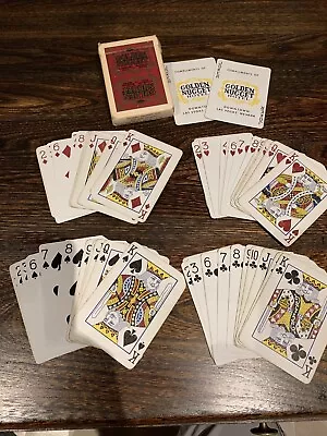 Vintage Golden Nugget Rooming House Gambling Hall Casino Played  Playing Cards • $19