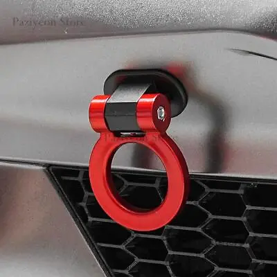 Red Car Ring Track Racing Style Tow Hook Look Decoration Accessories Universal • $6.98