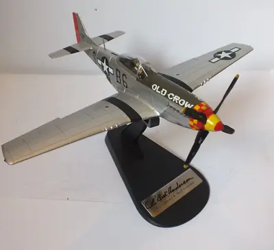 Hobby Master 1:48 P-51 Mustang Maj. C.  Bud  Anderson Signed Edition #HA7712a • £125