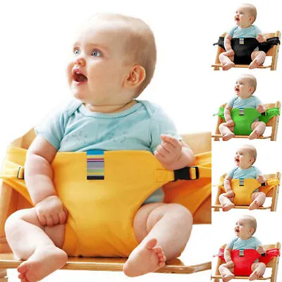 Baby Feeding Safety Seat Strap High Dining Chair Fixing Strap Harness Seat Belt • £10.69