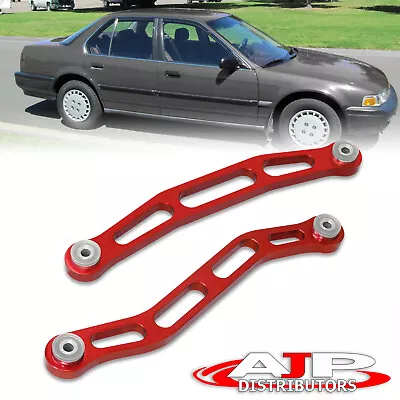 Red Rear Lower Control Arms LCA CNC Aluminum Strut For 1990-1993 Honda Accord • $32.99