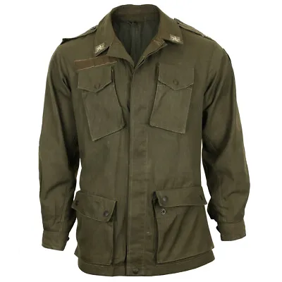 Original Italian Field Jacket - Issued Men's Work/Outdoor Jacket - Olive Drab • $21.72