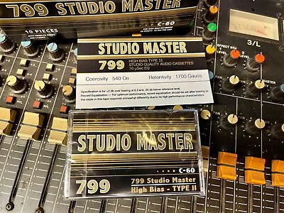 Cassette Tape Studio Master Recording Tape 4 Track Recorder • $14