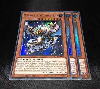 Moulinglacia The Elemental Lord X 3 - Playset - FLOD-ENSE2 Limited Edition Super • $3.72