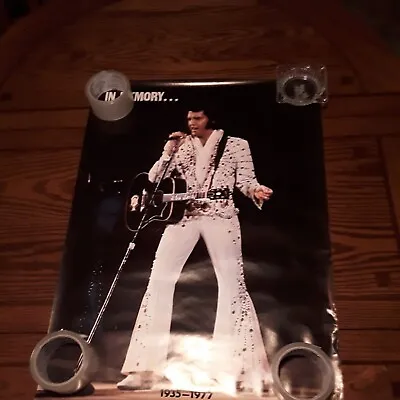 Vintage Elvis Presley HUGE Lot Of 9  Posters Concert Rare 1970s 70s • $195