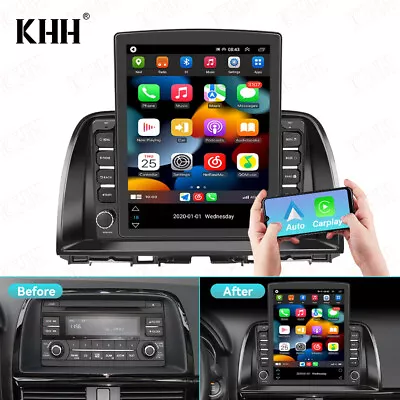 Android 13 CarPlay Car Radio 9.7'' For Mazda CX-5 2012-2015 GPS Head Unit 2+64G • $285.99