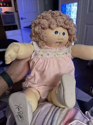 CABBAGE PATCH KIDS VINTAGE SOFT SCULPTURE DOLL 80s Soft Face • $59.99