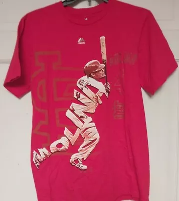 Majestic St. Louis Cardinals Yadier Molina MLB Player T-Shirt Men M EUC • $12.99