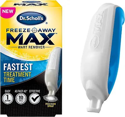 $24.30 • Buy Dr. Scholl's Freeze Away MAX Skin Tag Wart Remover Fastest Treatment 10 Count